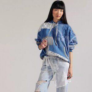 We The Free Tattered Romance Hoodie